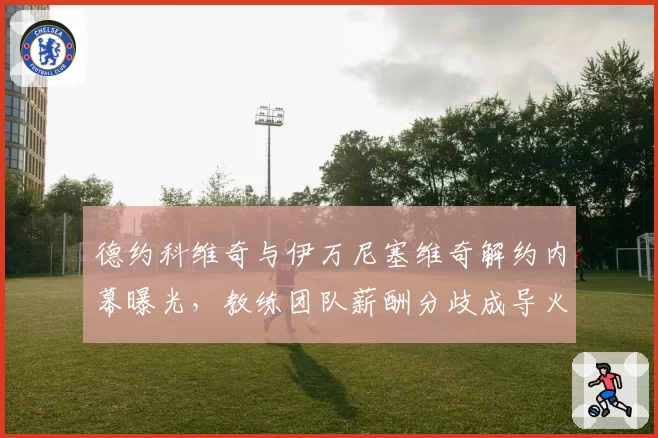 德约科维奇与伊万尼塞维奇解约内幕曝光，教练团队薪酬分歧成导火索