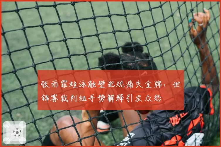张雨霏蛙泳触壁犯规痛失金牌，世锦赛裁判组手势解释引发众怒